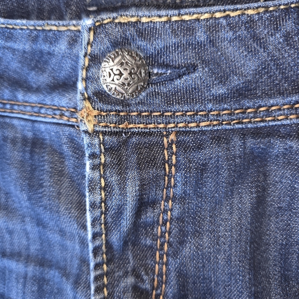 Silver Jeans Womens Blue Denim Straight Leg Jeans (JEA34) - Picture 3 of 12
